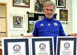 HLV Mourinho vinh dự nhận 4 kỷ lục Guinness