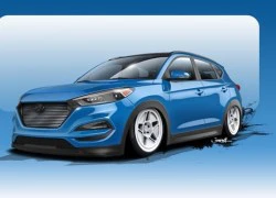 Hyundai sẽ tham gia triển lãm độ xe với Tucson "siêu mạnh"