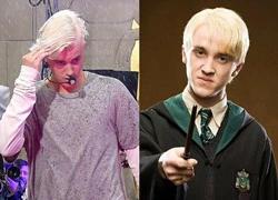 Justin Bieber gây sốt với diện mạo như Draco Malfoy trong "Harry Potter"