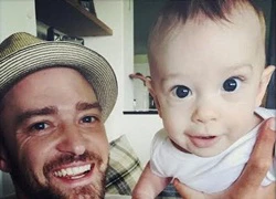 Justin Timberlake bất ngờ khoe ảnh con trai