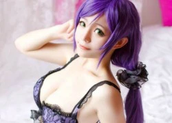 Khó thở với cosplay siêu vòng 1 Nozomi Tojo trong Love Live!