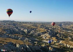 Kỳ quan thiên nhiên Cappadocia nhìn từ khinh khí cầu