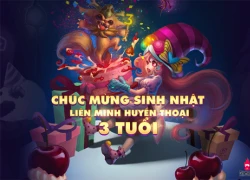 LMHT Việt Nam sẽ gửi lại quà sinh nhật 3 tuổi cho những game thủ bị trùng quà