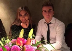 Mario Goetze lãng mạn cùng bạn gái