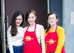 Mẹ con Angela Phương Trinh đi thi nấu ăn