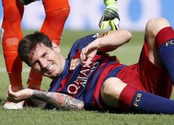 Messi chấn thương nặng, nghỉ thi đấu hai tháng