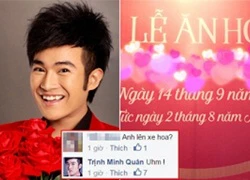 Minh Quân chuẩn bị ăn hỏi khiến fans đứng ngồi không yên?