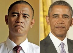 Nam diễn viên Trung Quốc y hệt tổng thống Obama