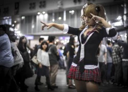 Những bóng hồng gợi cảm tại Tokyo Game Show 2015