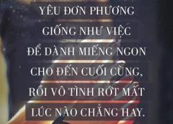 Những điều "cấm có sai" khi bạn yêu đơn phương ai đó