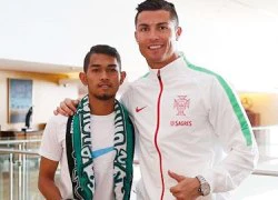 Ronaldo gặp lại fan đặc biệt