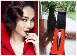 Sao Việt 'đứng ngồi không yên' với thỏi son Louboutin