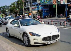 Siêu xe tiền tỷ Maserati Gran Cabrio lăn bánh tại Sài Gòn