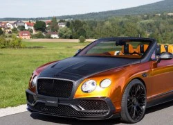 Sốc với bản độ Bentley Continental GTC 'đồng bóng'