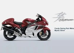 Suzuki Hayabusa 2016 thêm 3 màu mới