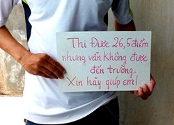 Thí sinh 26,5 điểm thức trắng khi nhận tin trúng tuyển trong đêm