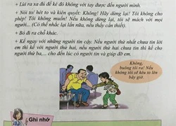 Tranh cãi tình huống 'sờ vùng kín' trong sách dạy kỹ năng