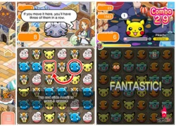 Trở về tuổi thơ dữ dội cùng Pokemon Shuffle Mobile