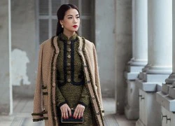 Trương Ngọc Ánh diện áo dài làm từ vải kinh điển của Chanel