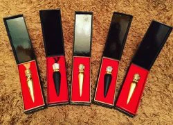 Tự hào môi đẹp, nữ sinh viên sắm 5 thỏi son Louboutin