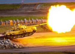 Xem "mắt quỷ" T-90 Nga khai hỏa trên không ngoạn mục