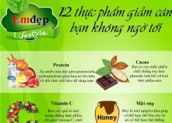 12 thực phẩm giúp giảm cân bạn không ngờ tới