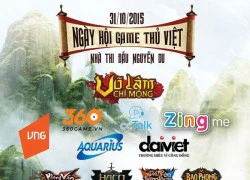 31/10 diễn ra Ngày hội game thủ 2015 và sinh nhật Võ Lâm Chi Mộng