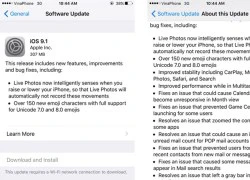 Apple tung ra bản iOS 9.1, chặn việc bẻ khóa