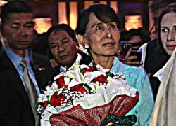 Bà Suu Kyi tuyên bố điều hành chính phủ Myanmar nếu thắng cử