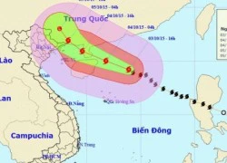 Bão số 4 bắt đầu gây biển động, mưa lớn ở Quảng Ninh từ chiều mai