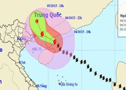 Bão số 4 cuốn đến bán đảo Lôi Châu (Trung Quốc) với sức gió 150 km/h