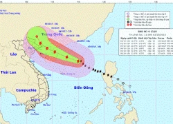 Bão số 4 đạt cấp 11, giật cấp 13-14 trên Biển Đông