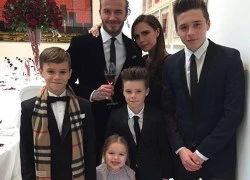 Beckham khoe hình xăm ngộ nghĩnh do con gái rượu thực hiện