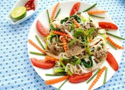 [Chế biến] - Bữa sáng tươi ngon với phở xào bò