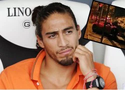 Caceres bị Juventus treo giò vì gây tai nạn