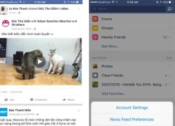 Cách bỏ tính năng phát video Facebook tự động trên smartphone