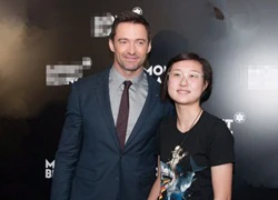 Con gái Thành Long chụp ảnh cùng Hugh Jackman