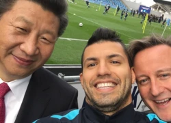 Đến Anh, Tập Cận Bình "selfie" với Aguero