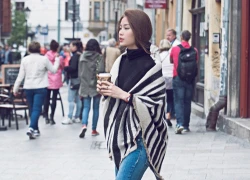 Diễm Trang sành điệu với street style thu đông