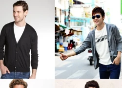 Diện Cardigans cho chàng những ngày Đông