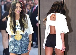 Hyorin (SISTAR) kín trước hở sau