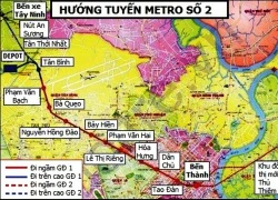 Dự án tuyến metro số 2 đội vốn hơn 700 triệu USD