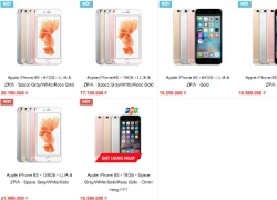 Giá iPhone 6s giảm sâu, bản màu vàng rẻ nhất