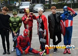 GOT7 hóa biệt đội siêu anh hùng chào Halloween