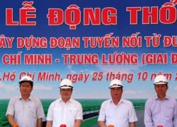 Hơn 1.550 tỷ đồng làm đường vào cao tốc TP HCM-Trung Lương