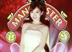 "Hot girl" Tú Linh như muốn khóc khi Man Utd liên tiếp nhận bàn thua