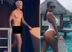 Justin Bieber khỏa thân trên đảo cùng bạn gái mới