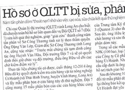 Khởi tố cán bộ QLTT &#8220;giải cứu&#8221; phân dỏm