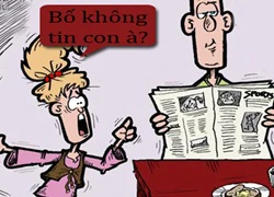 Không thể qua mắt bố