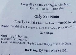 Làm giả giấy nộp tiền mua nhà, cán bộ Ban tuyên giáo tỉnh bị bắt